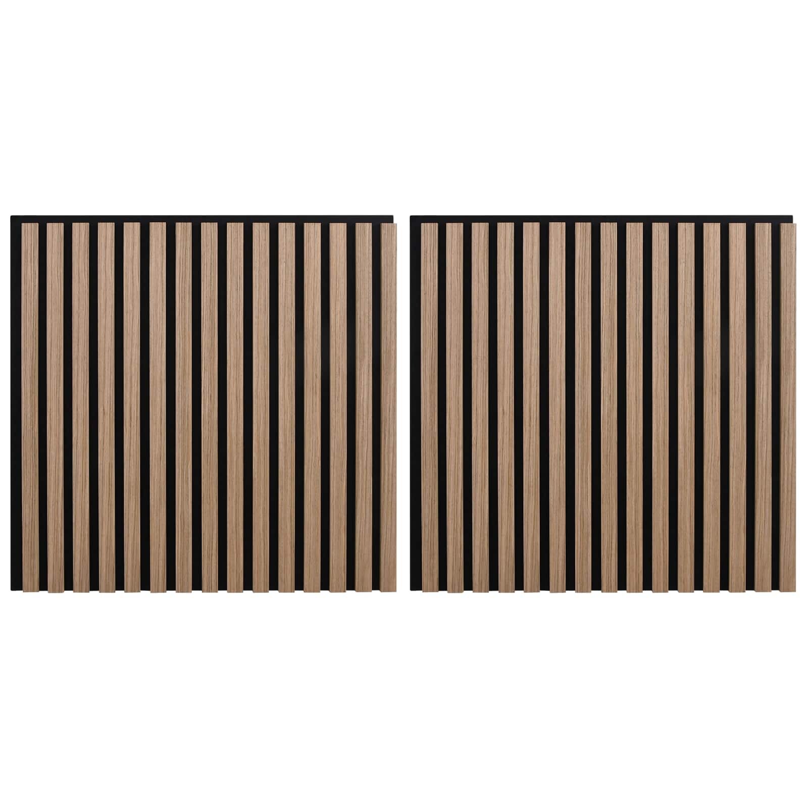 vidaXL Fali panelek 2 db 605 x 60 cm Barna