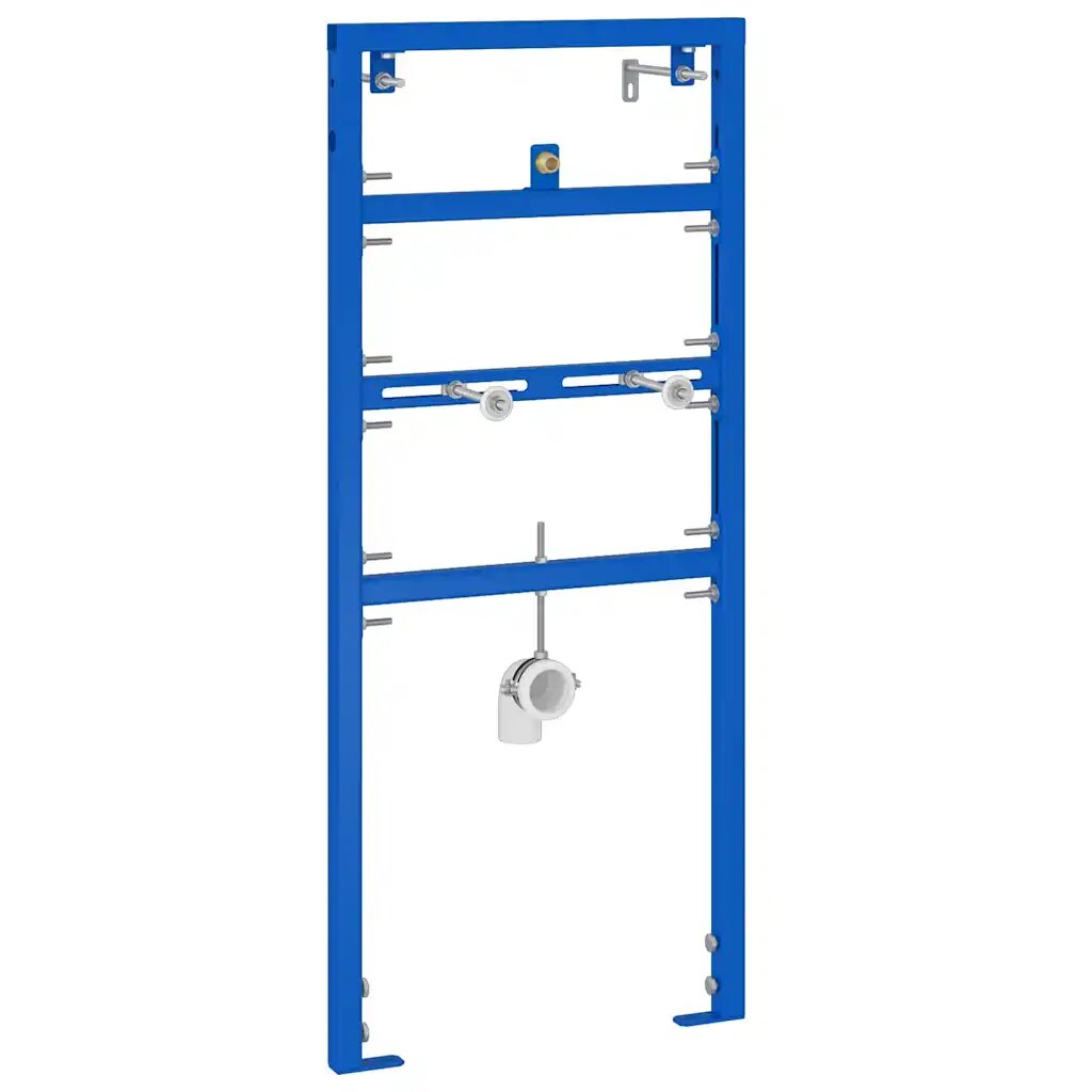 vidaXL Fali tartó piszoár rendszerhez Kék 50 x 3 x 112 cm