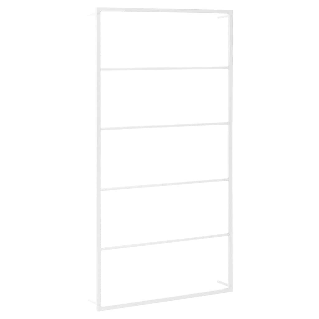 vidaXL fehér acél törölközőtartó 60 x 10 x 116 cm