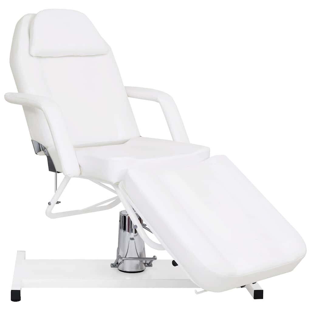 vidaXL fehér masszázsasztal 180 x 62 x (87-112) cm