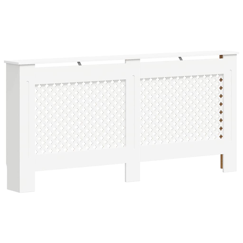 vidaXL fehér MDF radiátorburkolat 172 x 19 x 815 cm