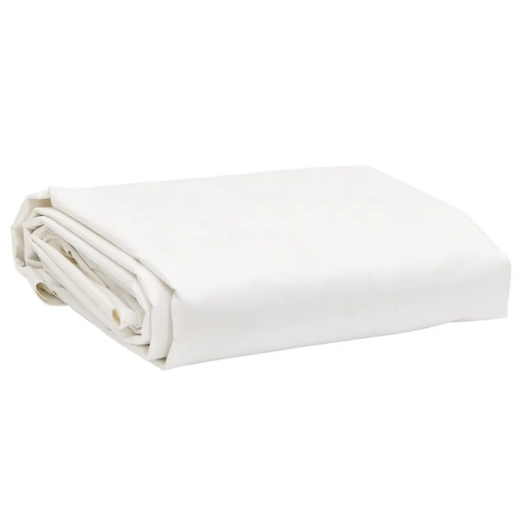 vidaXL fehér ponyva 1 x 25 m 650 g/m²
