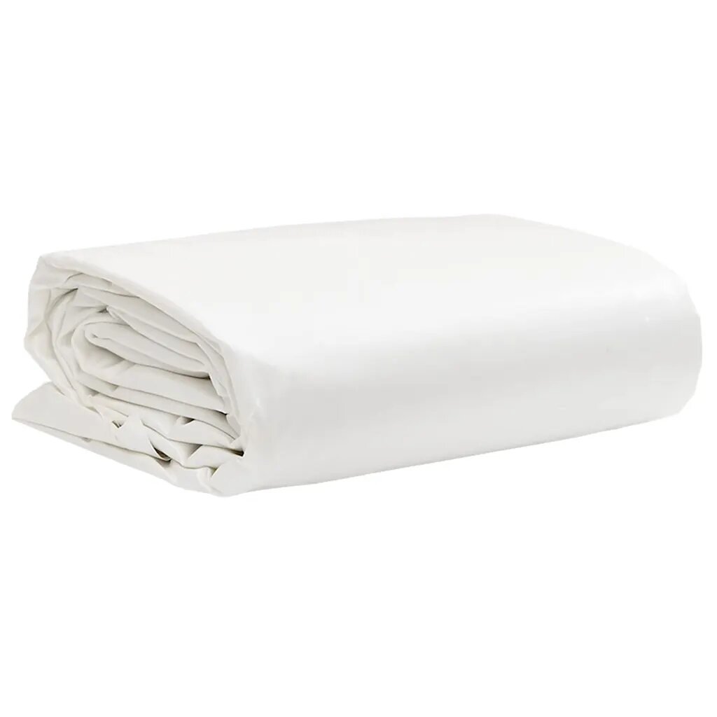 vidaXL fehér ponyva 15 x 6 m 650 g/m²
