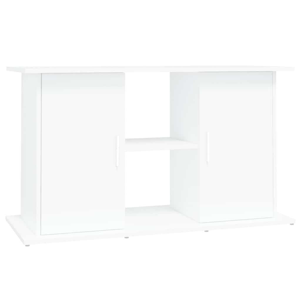 vidaXL fehér szerelt fa akváriumi állvány 101 x 41 x 58 cm