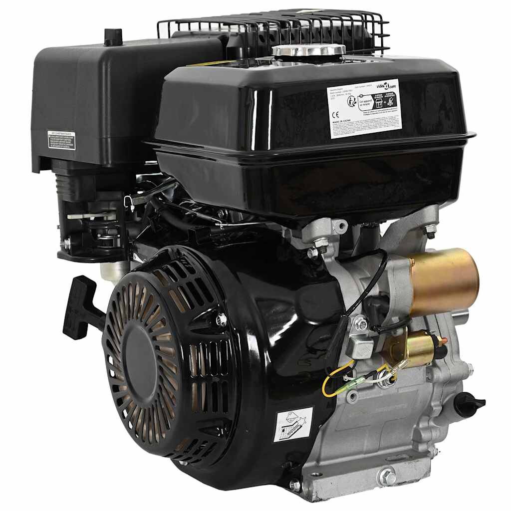 vidaXL fekete benzinmotor 15 LE 11 kW