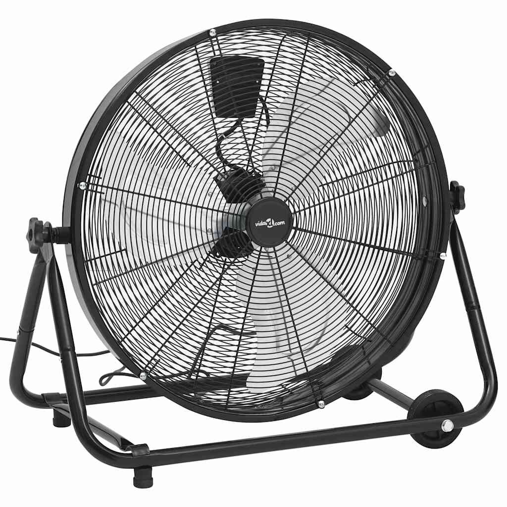 vidaXL fekete ipari dobventilátor 60 cm 1725 W