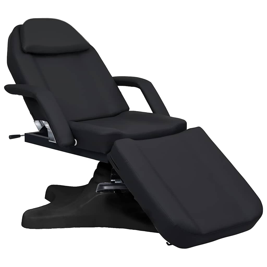vidaXL fekete masszázsasztal 180 x 62 x (865-118) cm