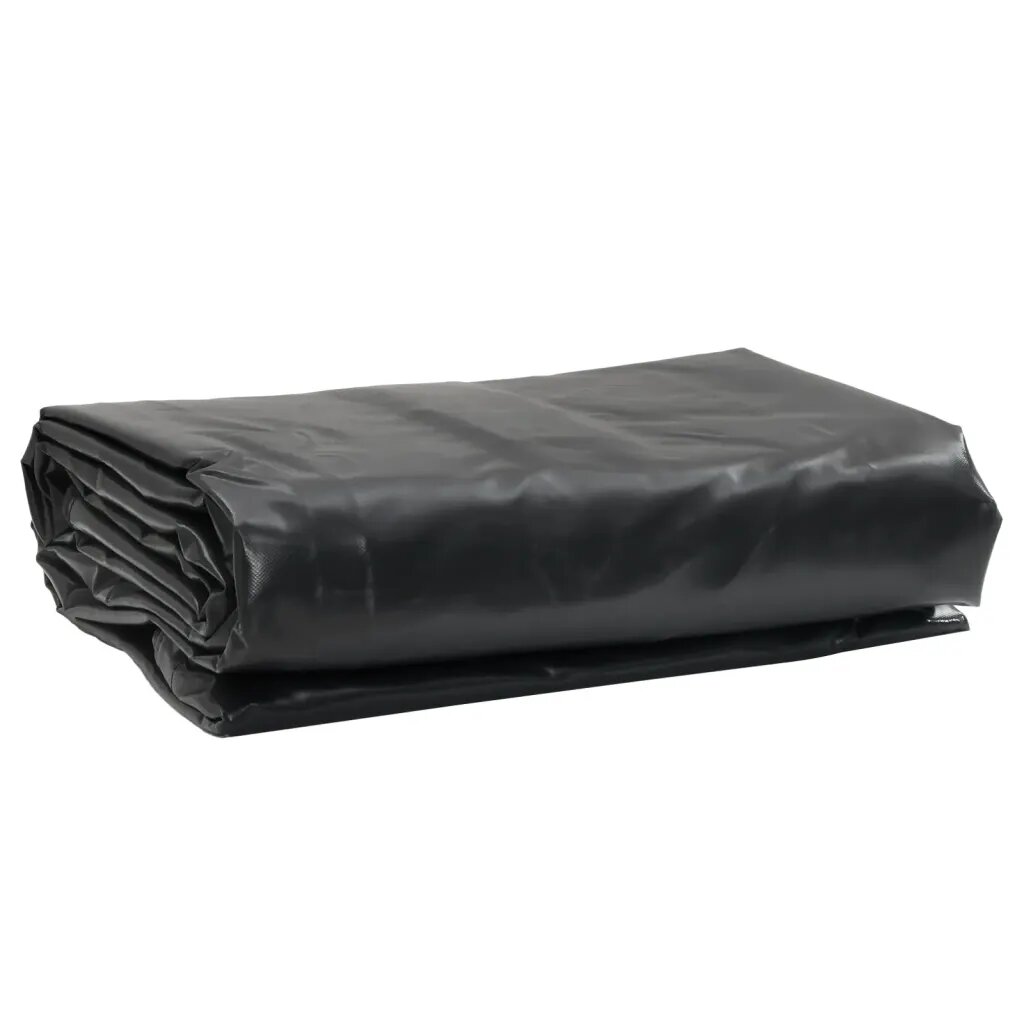 vidaXL fekete ponyva 15x2 m 650 g/m²