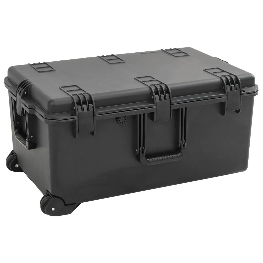 vidaXL fekete PP hordozhatĂł repĂĽlĹ‘s tok 795 x 52 x 39 cm