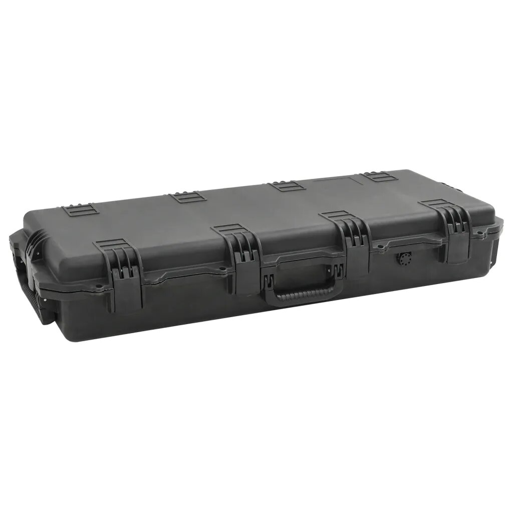 vidaXL fekete PP hordozható repülős tok 1005 x 42 x 17 cm