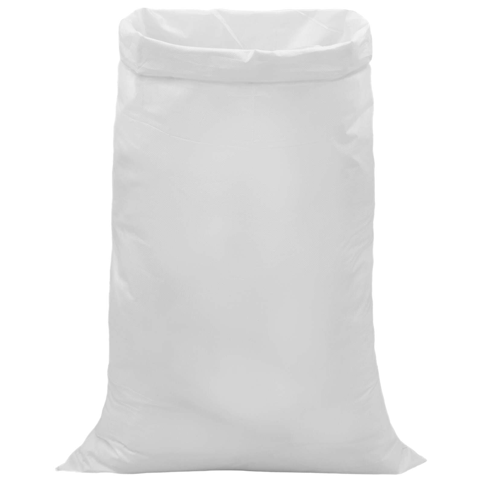 vidaXL Fonott zsákok 10 db Fehér 100 x 150 cm PP