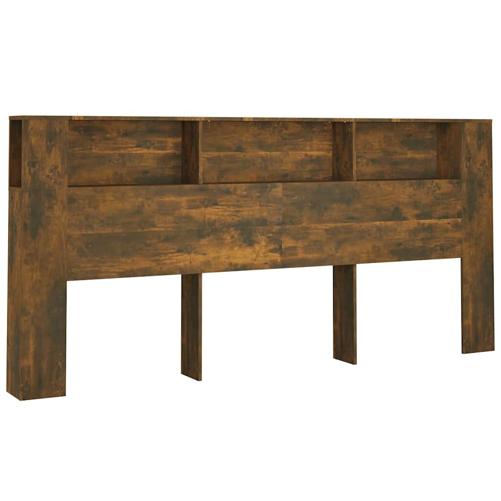 vidaXL füstös tölgy színű áthidalószekrény 220 x 185 x 1045 cm