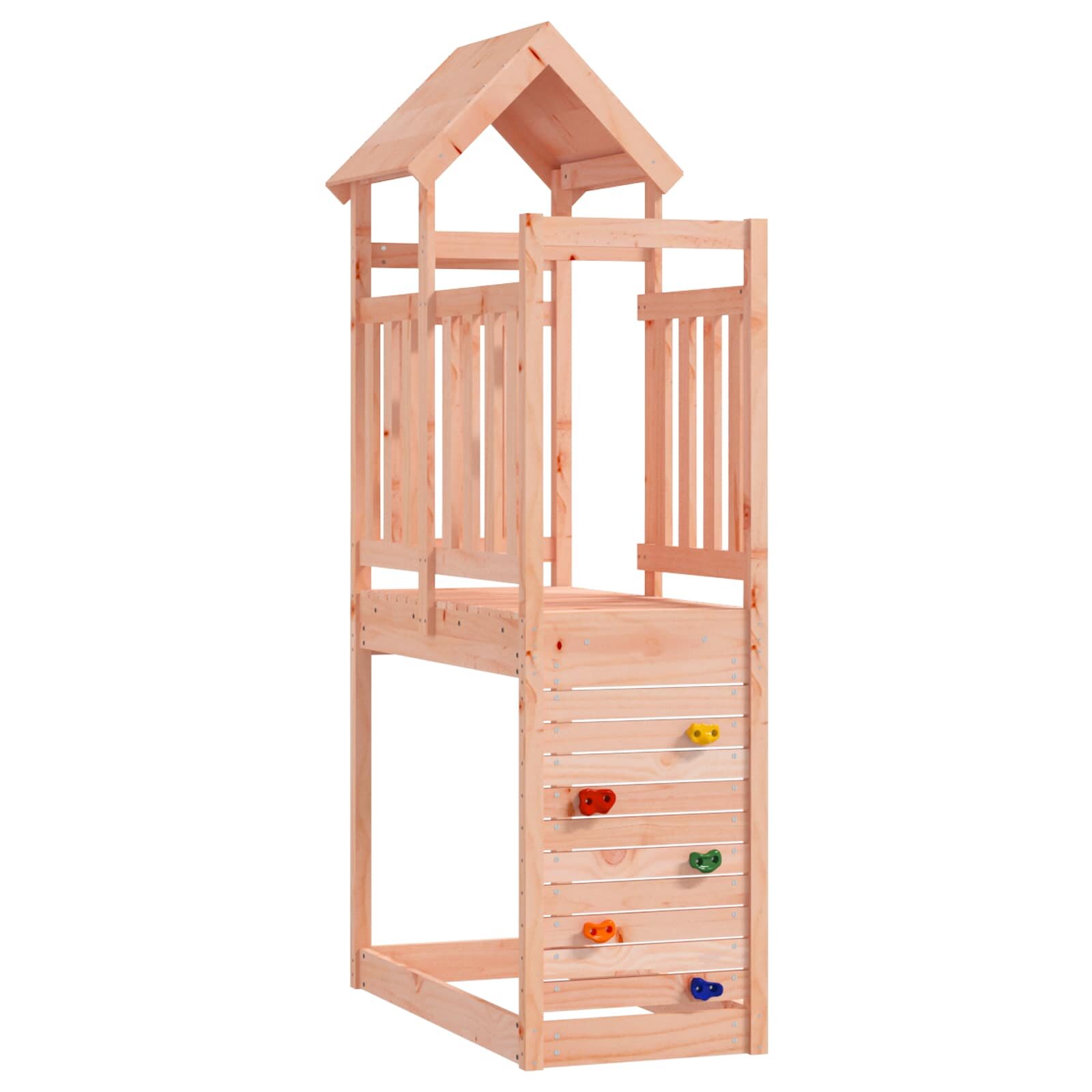 vidaXL Játék Torny Barna 53 x 1105 x 214 cm Szilárd Douglas Fa
