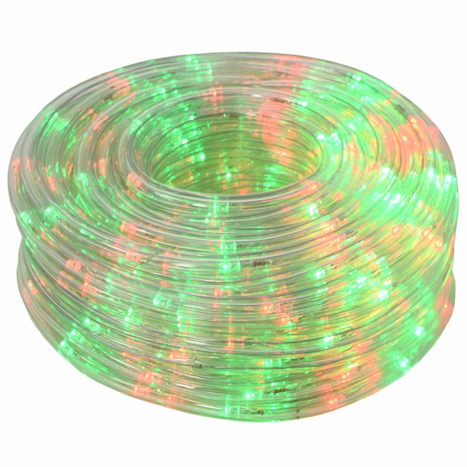 vidaXL Karácsonyi LED fénykábel 120 LED Piros & Zöld 5 m