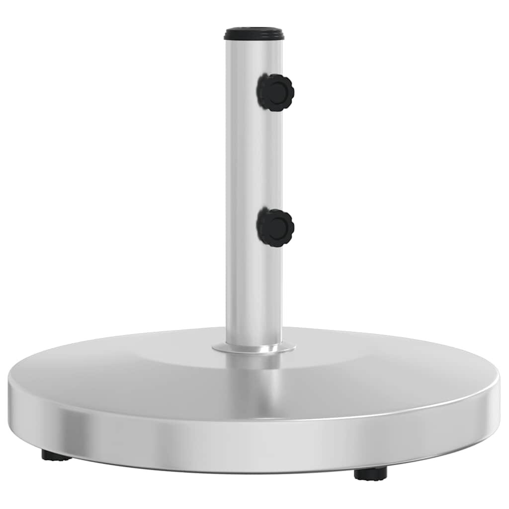 vidaXL kerek napernyőtalp Ø32/38/48 mm-es rúdhoz 25 kg