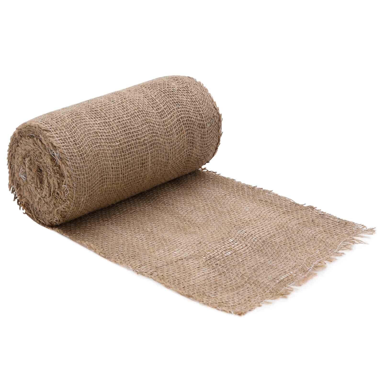 vidaXL Kert Juta Háló 25 cm x 5 m 180 gsm 100% Tossa juta Természetes