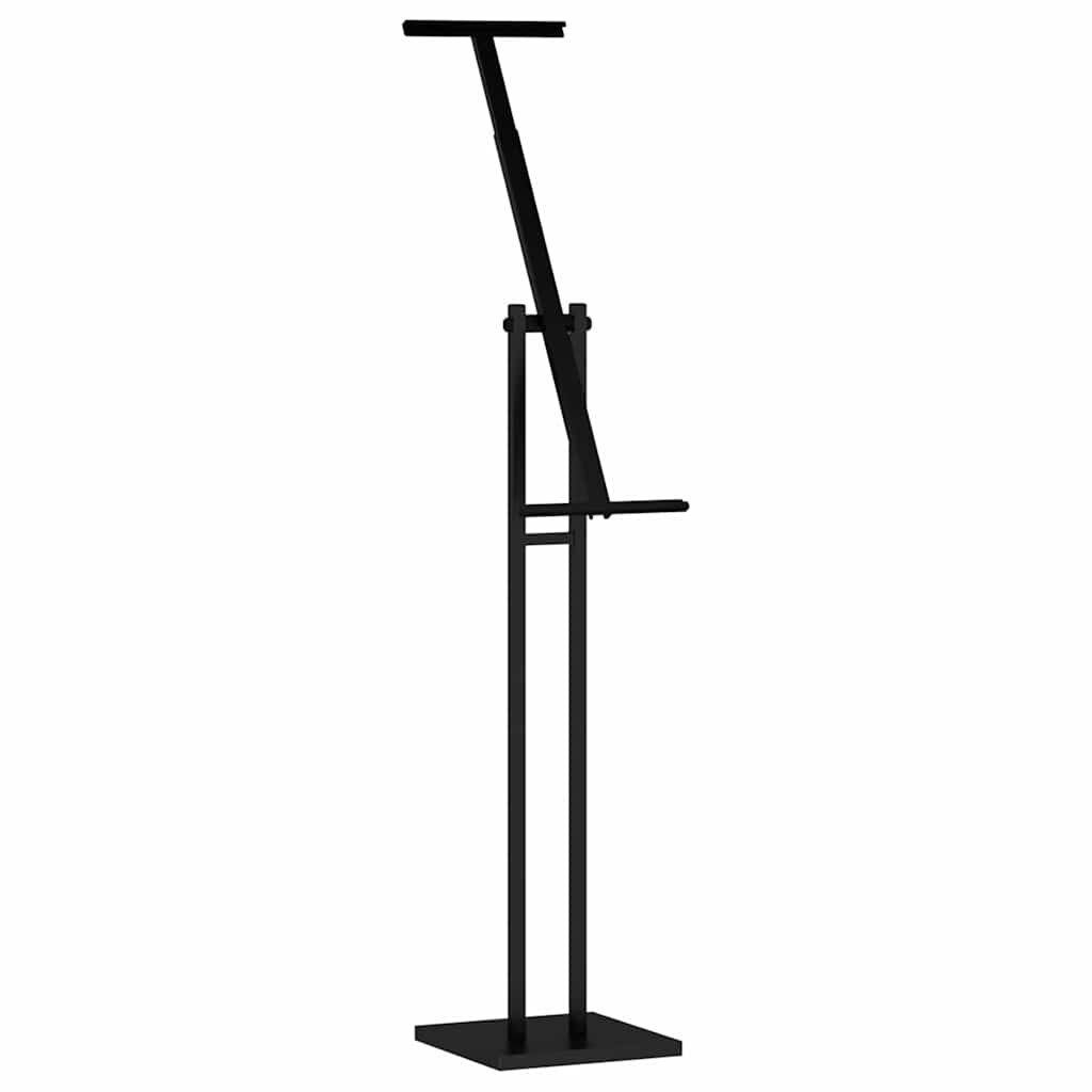 vidaXL Kiállító Állvány Fekete 265 x 265 x 150 cm Acél