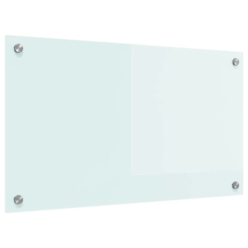 vidaXL Konyhai hátfal Tej 70 x 40 cm edzett üveg