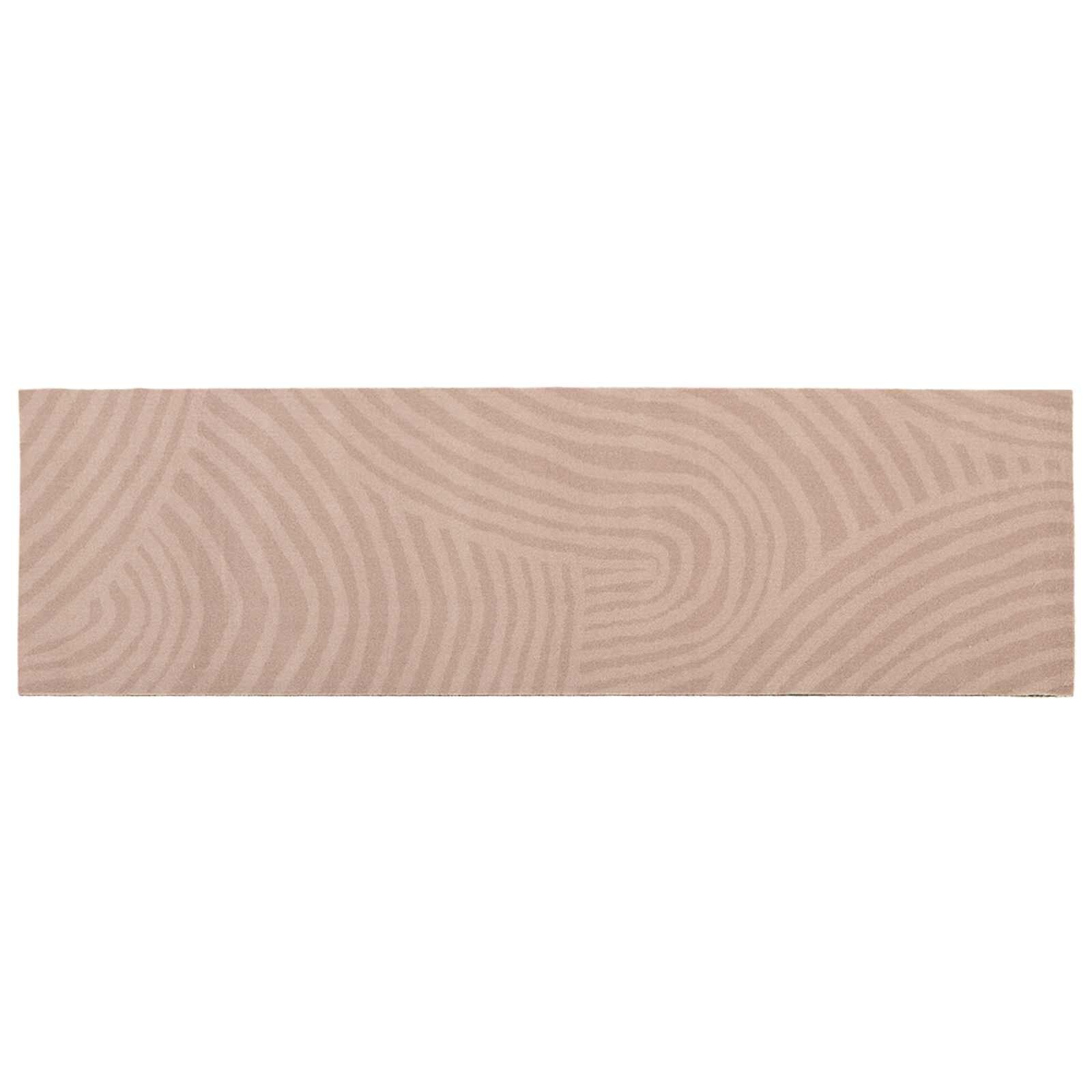 vidaXL Konyhai szőnyeg taupe skandináv 300 x 60 cm 100% Poliamid