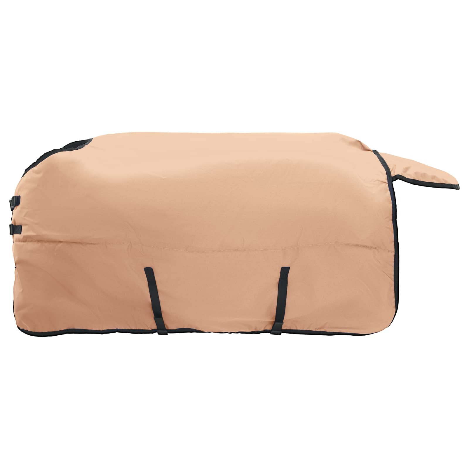 vidaXL Ló Takaró Cappuccino 135 cm Poliészter