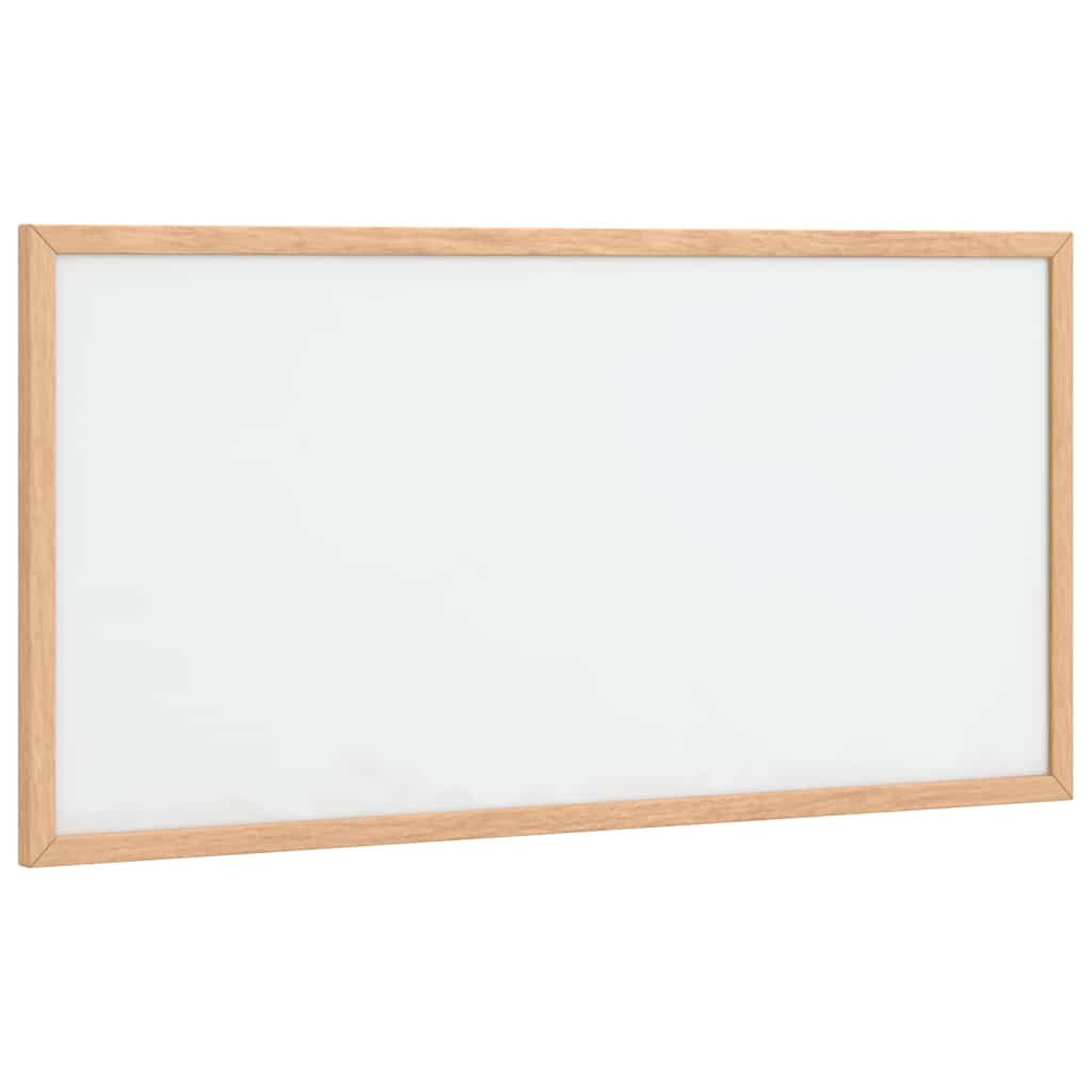 vidaXL mágneses fehértábla tömör fenyőfa kerettel 60x30 cm