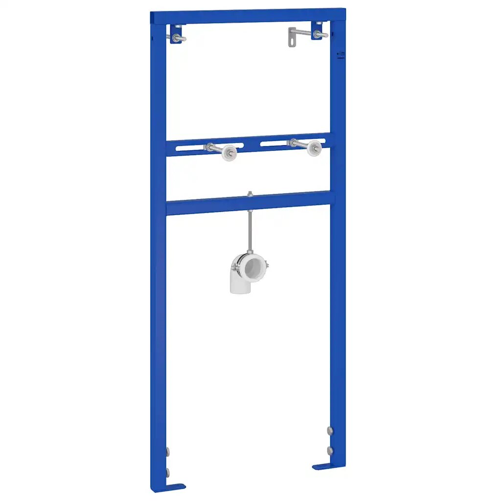 vidaXL Mosdó rendszer falitartó Kék 50 x 3 x 112 cm