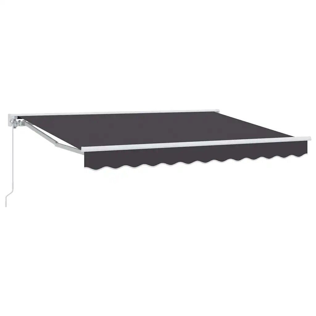 vidaXL Napernyő keret Antracitszürke 250 x 200 cm