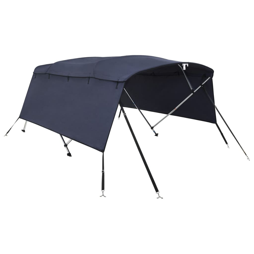 vidaXL négyágú bimini tető oldalfalakkal 243 x (200-213) x 137 cm