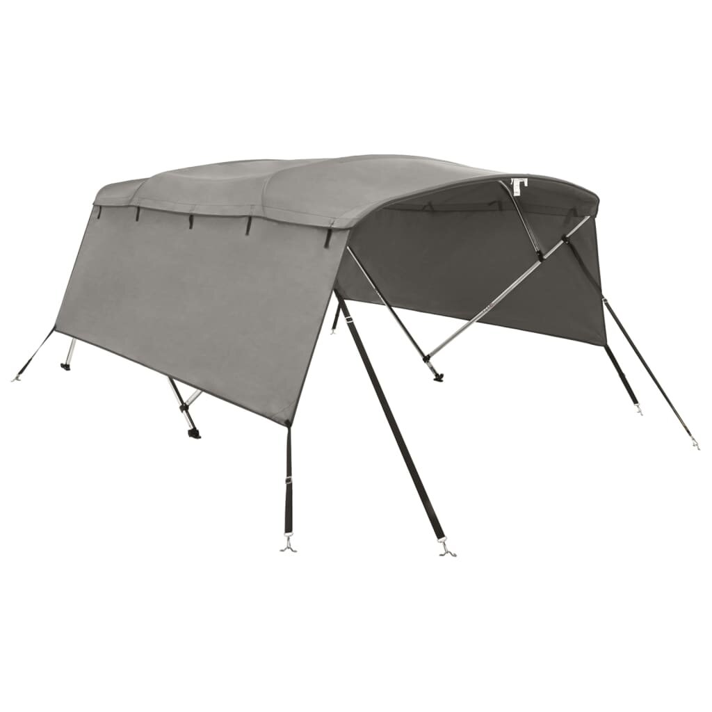 vidaXL négyágú bimini tető oldalfalakkal 243 x (200-213) x 137 cm