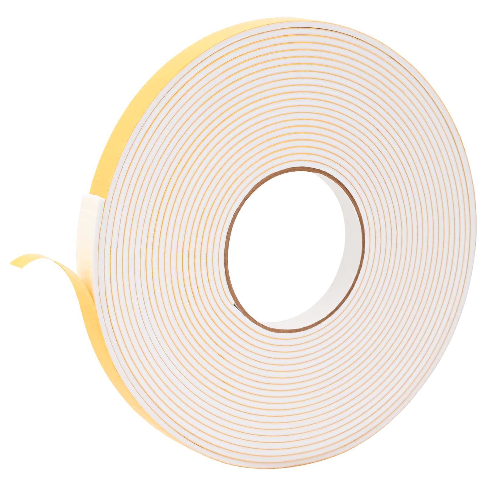 vidaXL Öntapadó habszalag 10 db Fehér 15mm x 10m CR Hab
