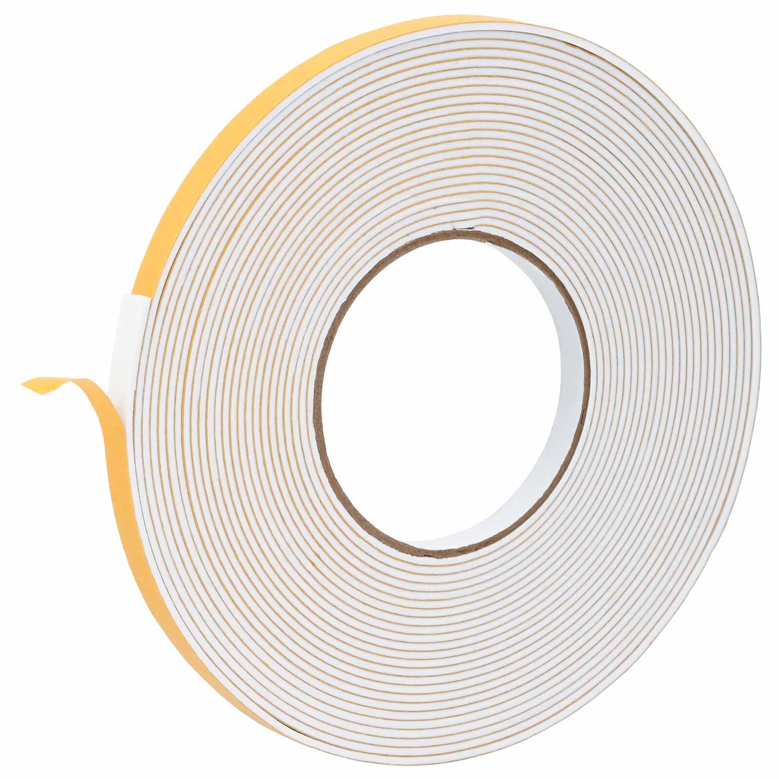 vidaXL Öntapadó habszalag Fehér 10mm x 10m CR Hab
