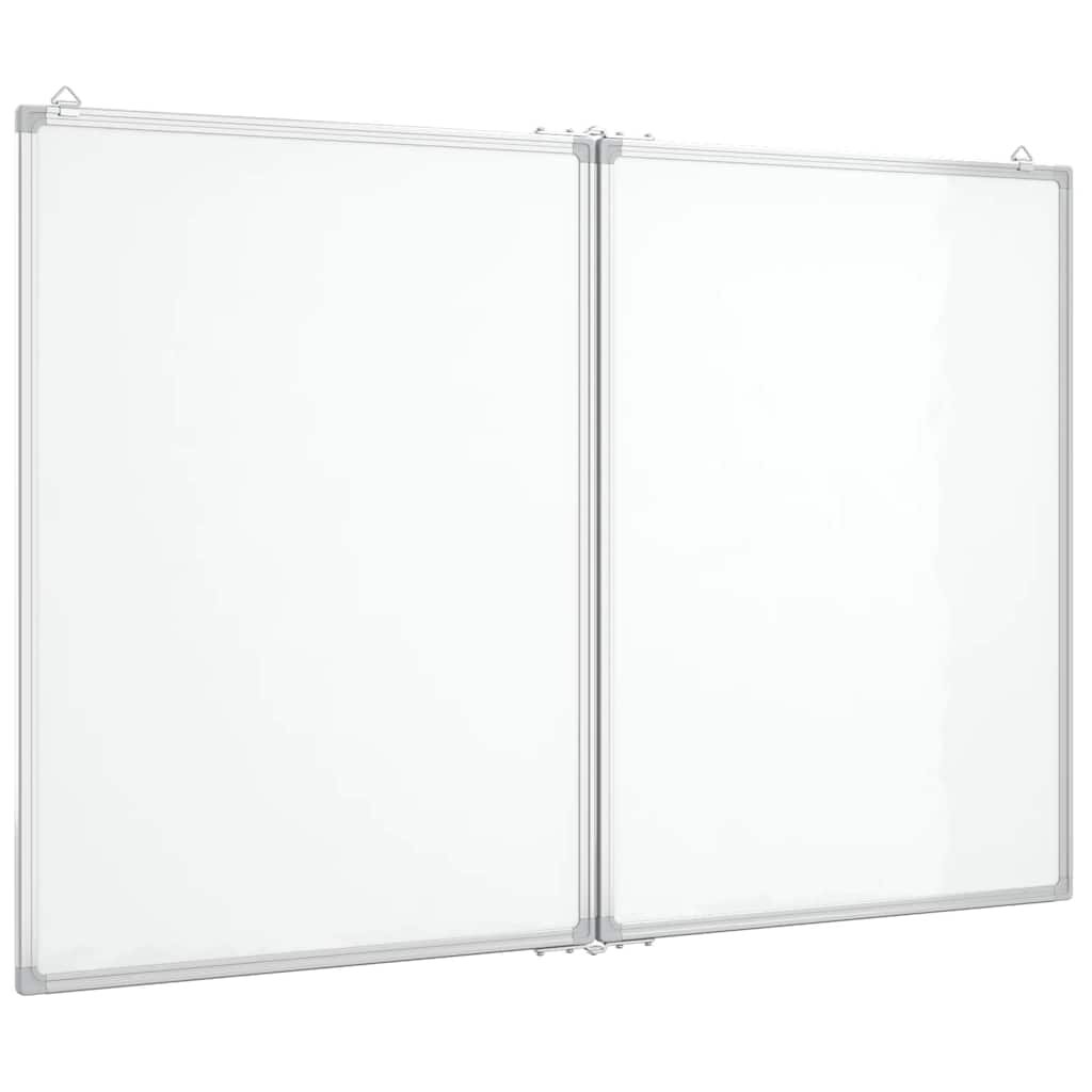 vidaXL összecsukható alumínium mágnestábla 100x80x17 cm