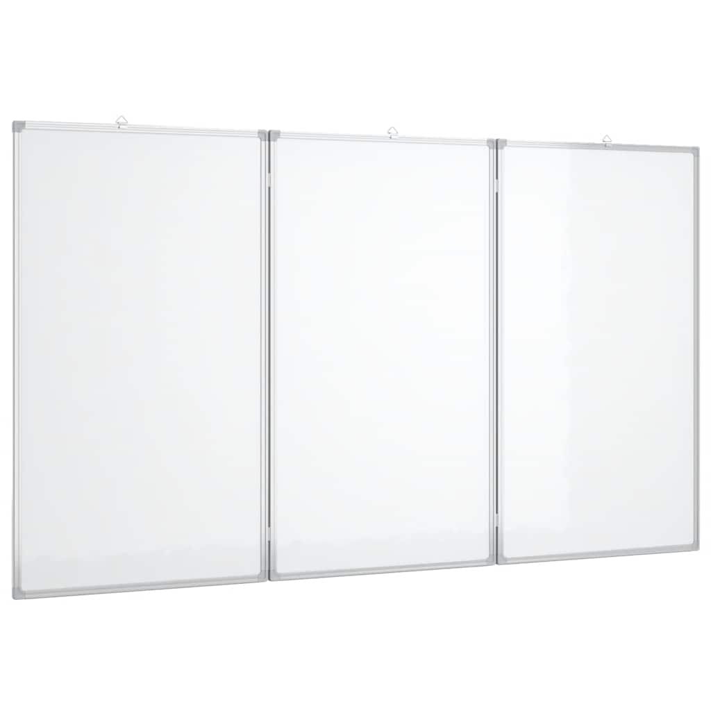 vidaXL összecsukható alumínium mágnestábla 120x100x17 cm