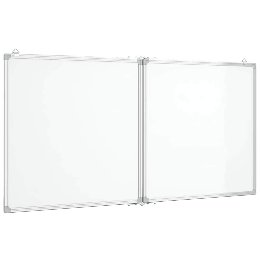 vidaXL összecsukható alumínium mágnestábla 120x60x17 cm