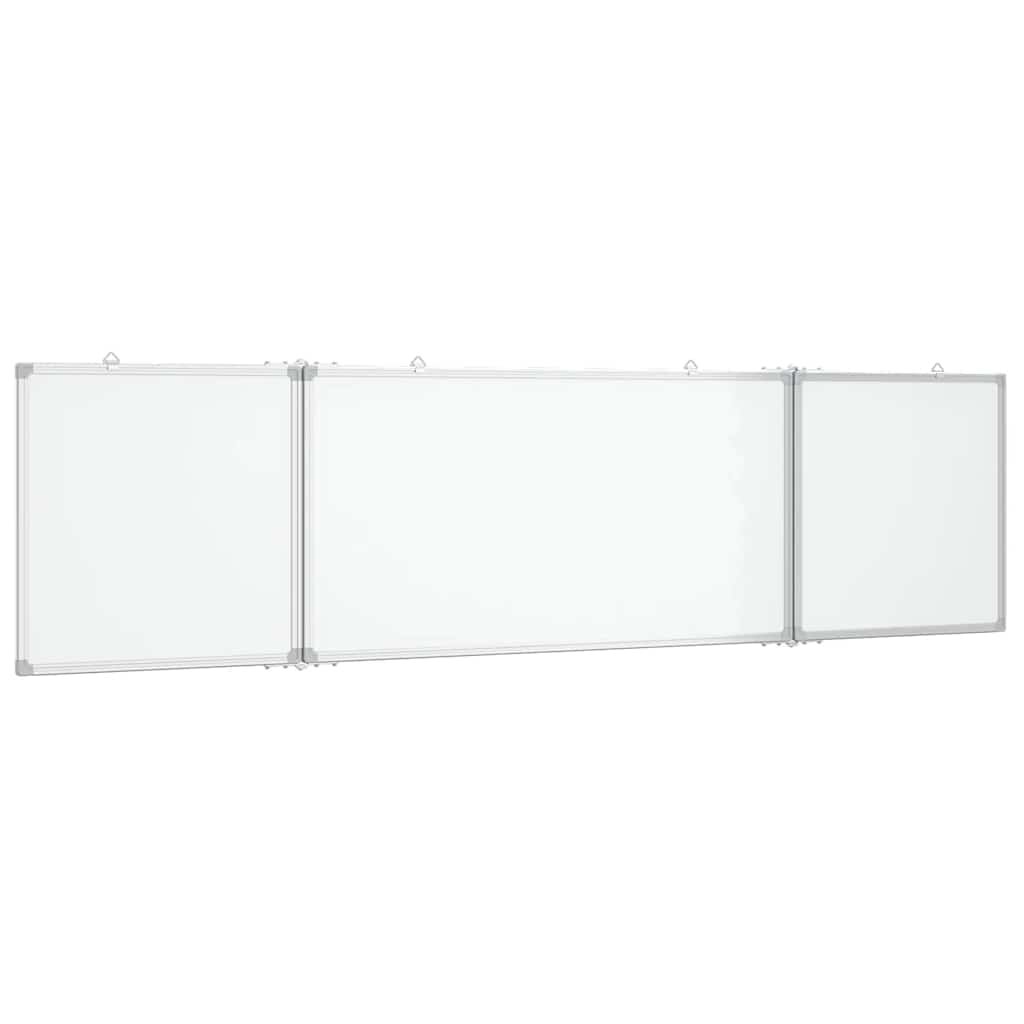 vidaXL összecsukható alumínium mágnestábla 200x50x17 cm