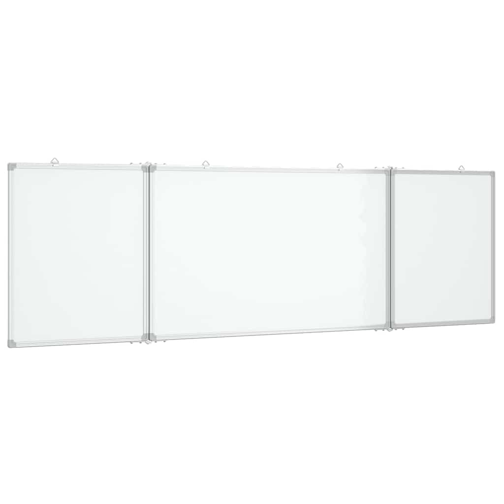 vidaXL összecsukható alumínium mágnestábla 200x60x17 cm