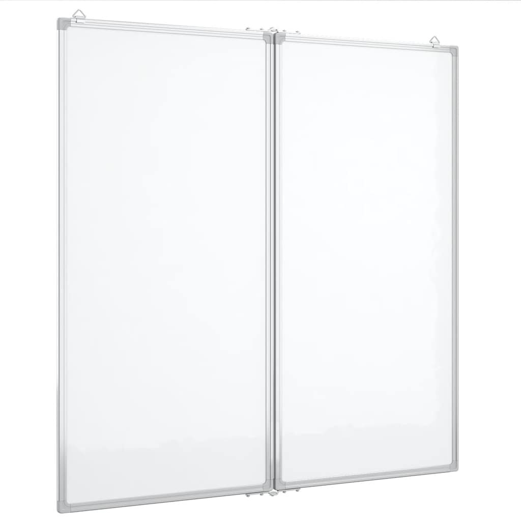 vidaXL összecsukható alumínium mágnestábla 80 x 80 x 17 cm