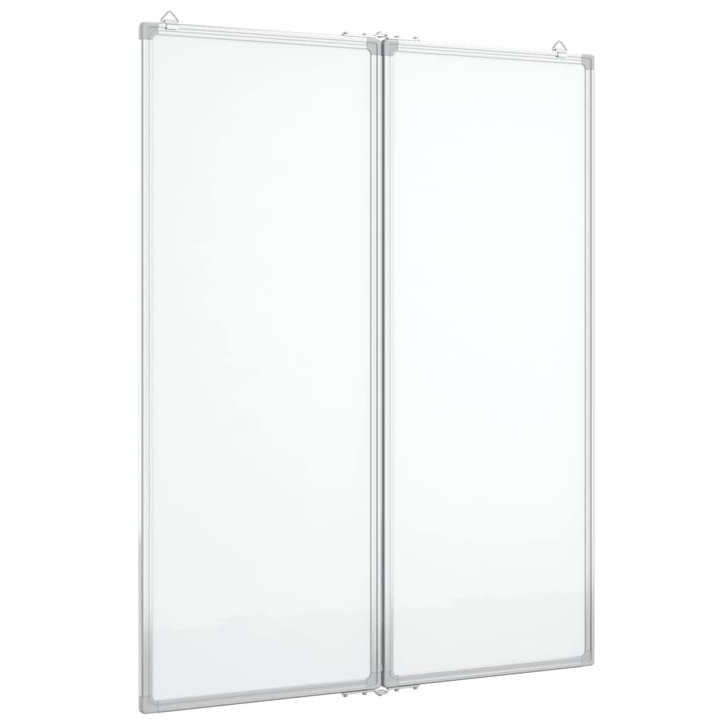 vidaXL összecsukható alumínium mágnestábla 80x100x17 cm