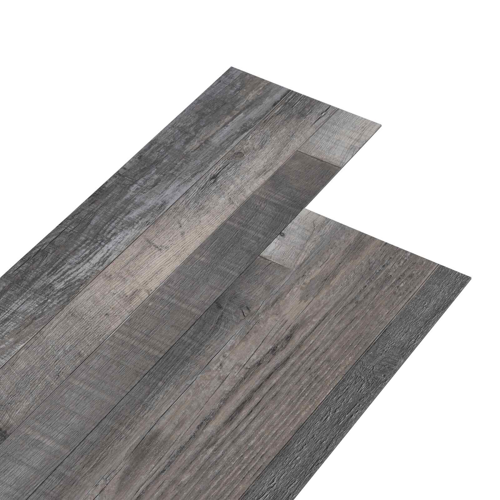 vidaXL Padlódeszkák Ipari Fa 526 m² 18 db PVC