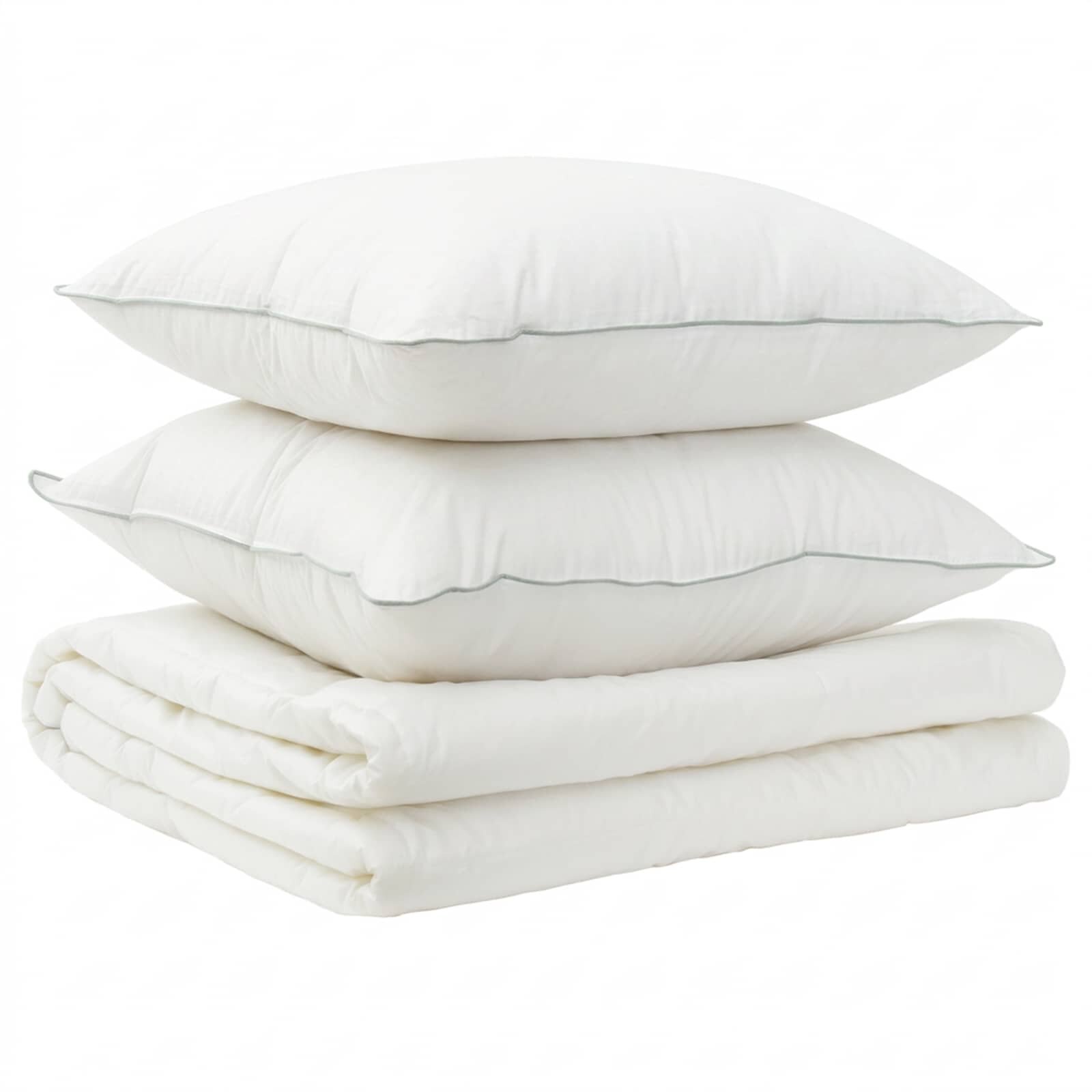 vidaXL Paplan és párna szett 3 db 135x220 cm Nyári 200 GSM Gyapjú