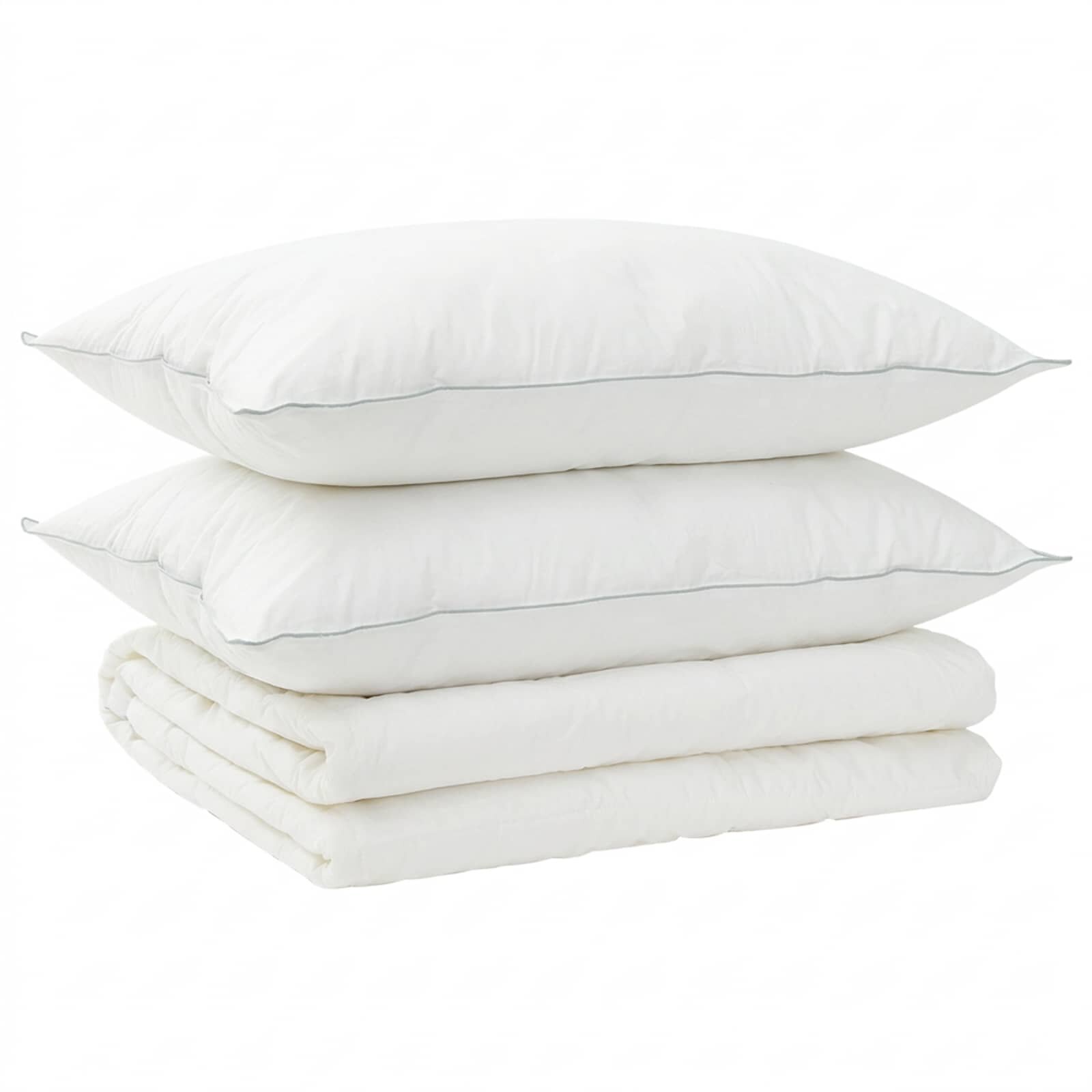 vidaXL Paplan és párna szett 3 db 200x220 cm Nyári 200 GSM Gyapjú