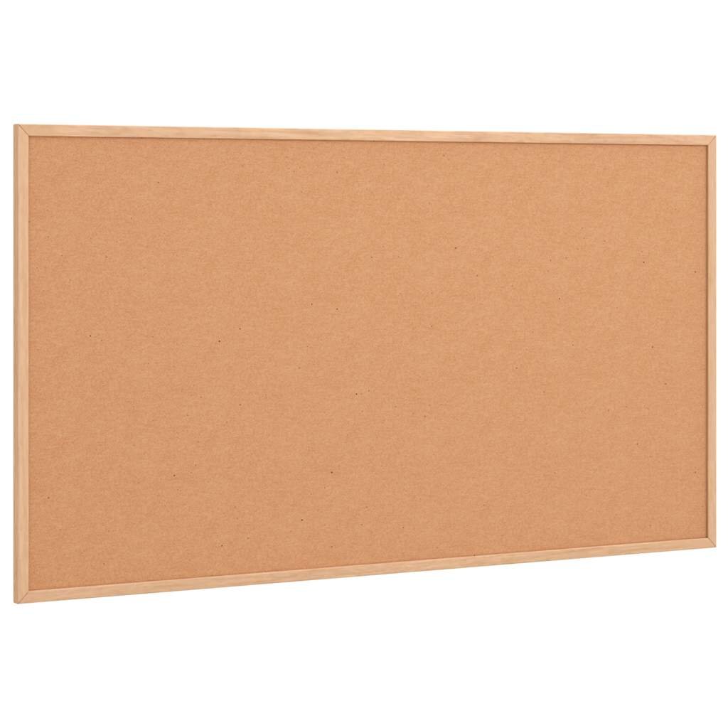 vidaXL parafa tábla tömör fenyőfa kerettel 100 x 55 cm