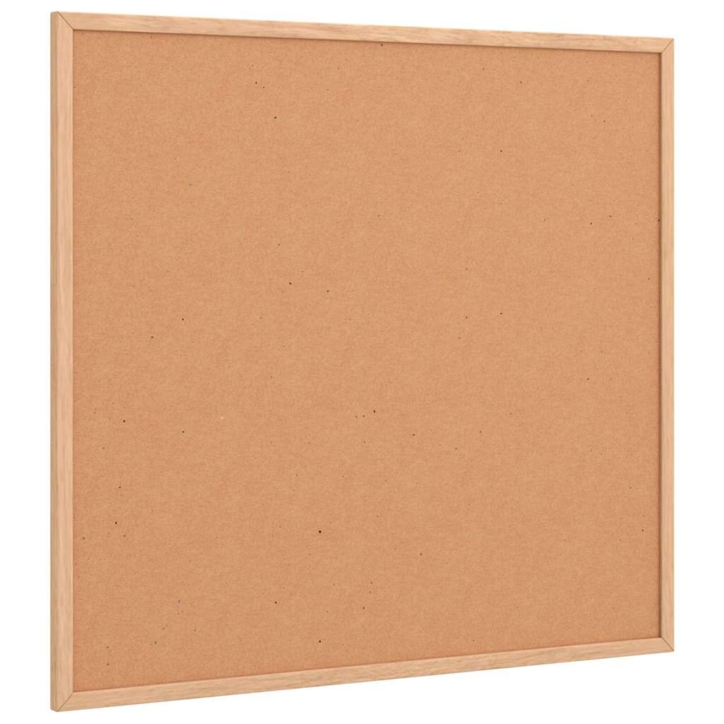 vidaXL parafa tábla tömör fenyőfa kerettel 60 x 55 cm