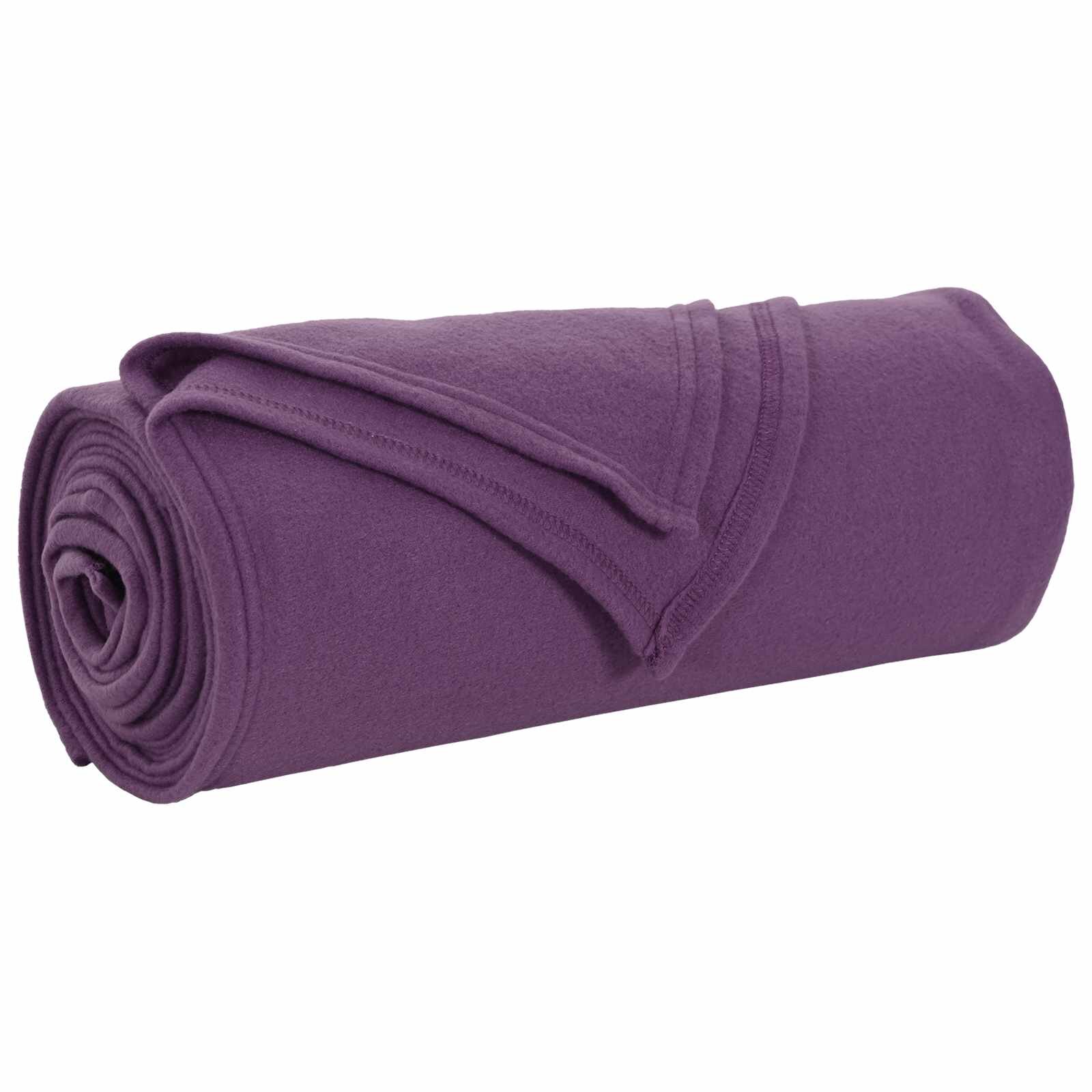 vidaXL Pléd Lila 240 x 220 cm 074 kg Gyapjú