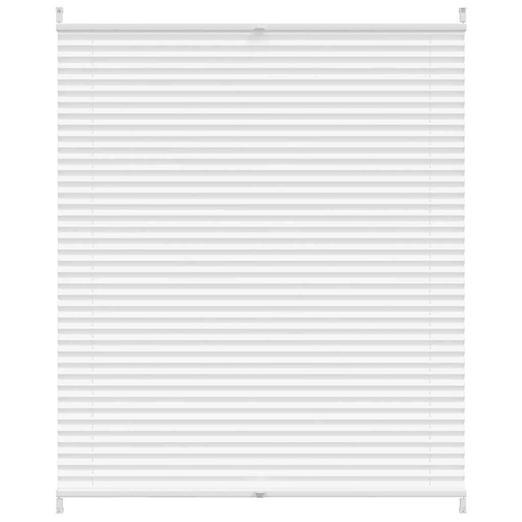 vidaXL Plisse Roló 100 x 100 cm Fehér Redős Roló