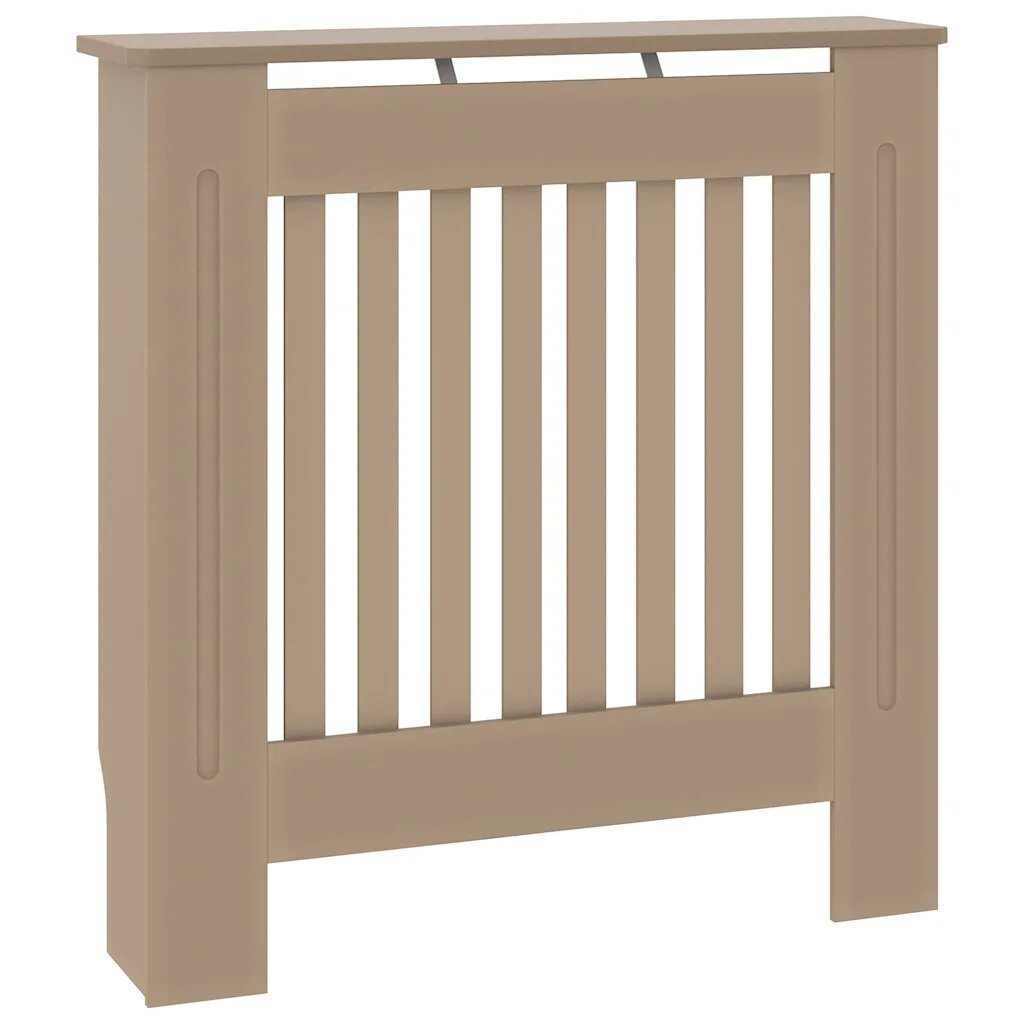 vidaXL Radiátor fedezék Sonoma Tölgy 78 x 19 x 815cm Szerelt Fa