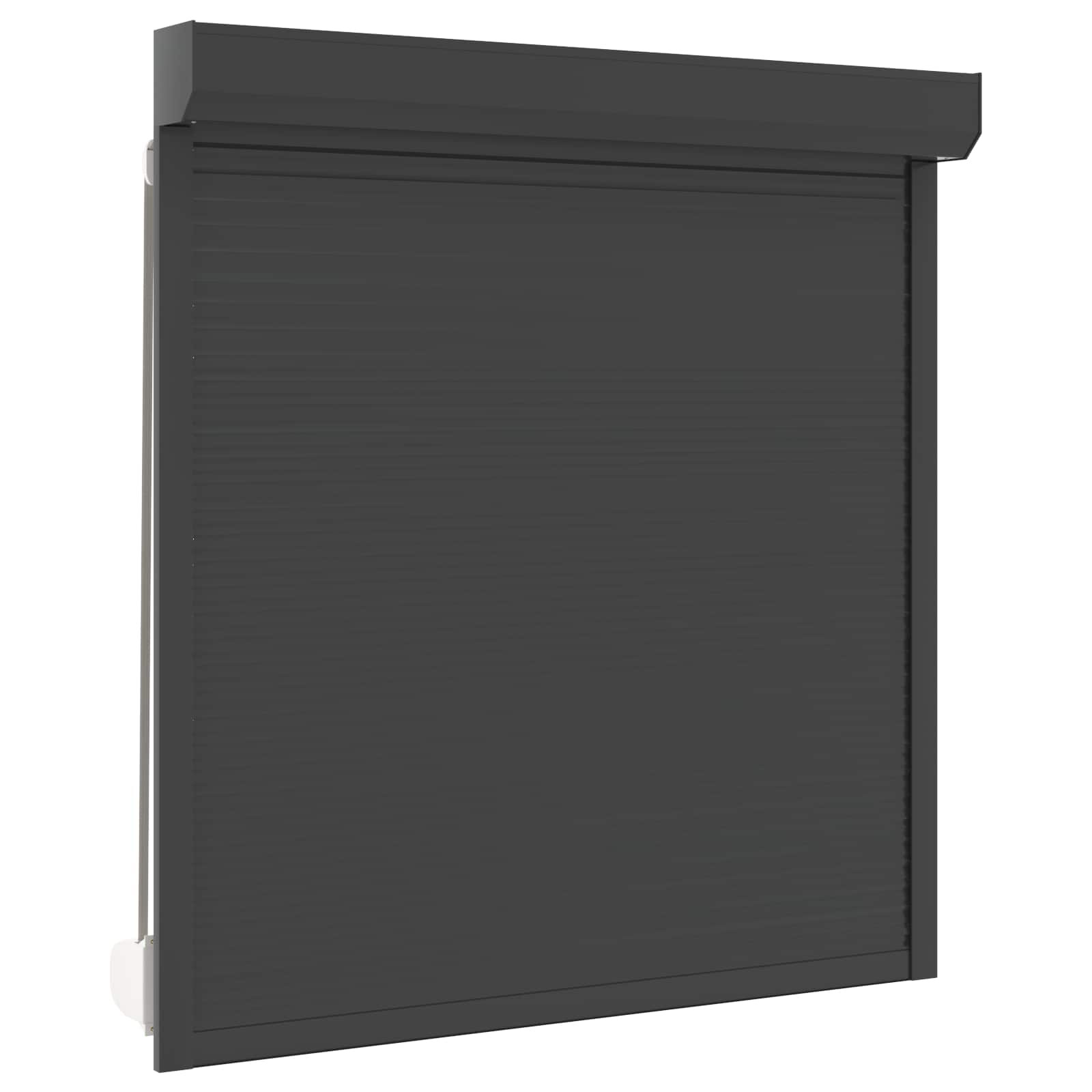 vidaXL Roló Antracit 140 x 150 cm Alumínium és poliuretán