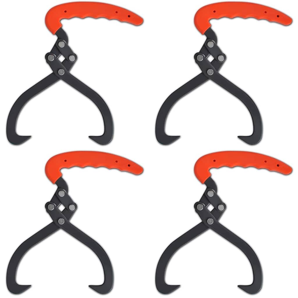 vidaXL Rönkfogó Csipesz PVC Markolat