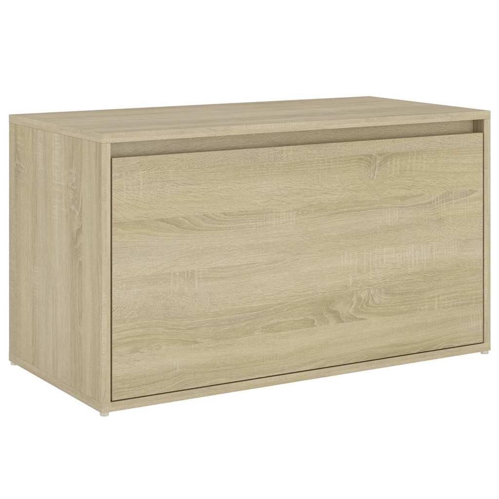 vidaXL sonoma tölgy színű szerelt fa előszoba pad 80 x 40 x 45 cm
