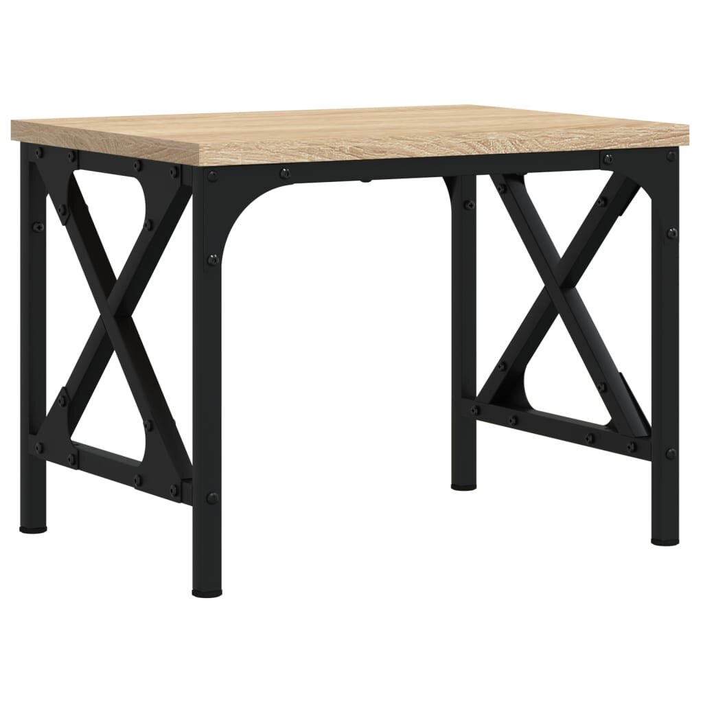 vidaXL sonoma tölgy színű szerelt fa nyomtatóállvány 40 x 30 x 31 cm